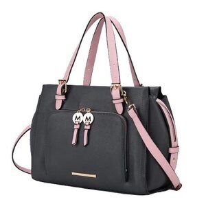 4424 MKF Shoulder Bag – PU Leather Crossbody Satchel Handbag Purse – Lady